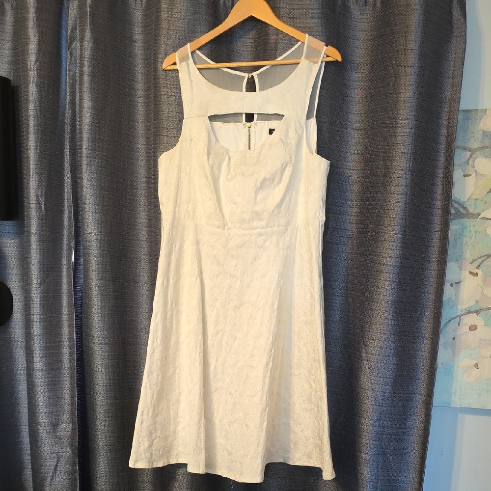 Torrid Jacquard Fit & Flare Dress